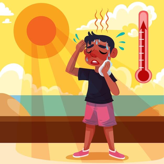 Hot weather Vectors & Illustrations for Free Download | Freepik
