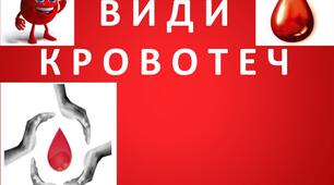 Дидактичний матеріал "Види кровотеч"
