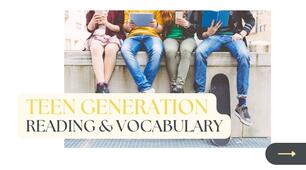 Презентація до уроку "Unit 1. Lesson 2. TEEN GENERATION." (за підручником О. Карпюк "Англійська мова (9-й рік навчання) — English (Year 9)"