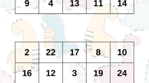 Картки для гри Bingo