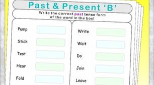 Grammar revision_present_past