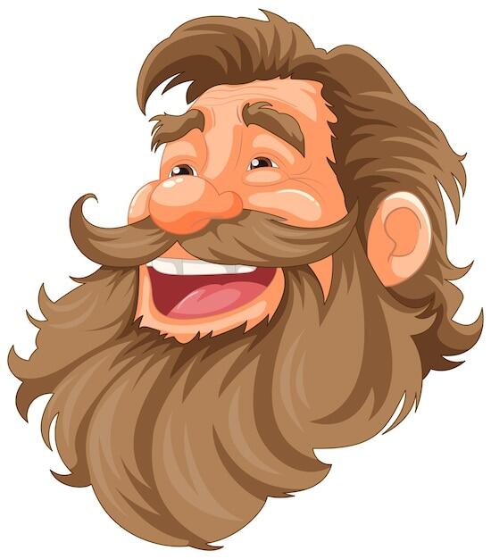 Cartoon Beard Images - Free Download on Freepik