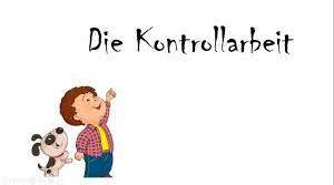 Kontrollarbeit ”Meine Familie, meine Freunde und ich”