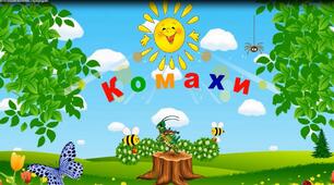 Заняття ознайомлення з природою на тему "Комахи"