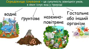 Практична робота №1 " Визначення ознак адаптованості різних організмів до середовища існування".