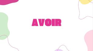 Le verbe "avoir"