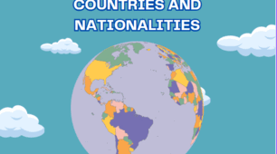 Countries and nationalities. Grammar practice there is/there are