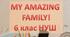 MY AMAZING FAMILY! 6 клас НУШ Карпюк