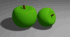 Файл виконаної роботи "BLENDER. 3D.  Моделювання яблука "
