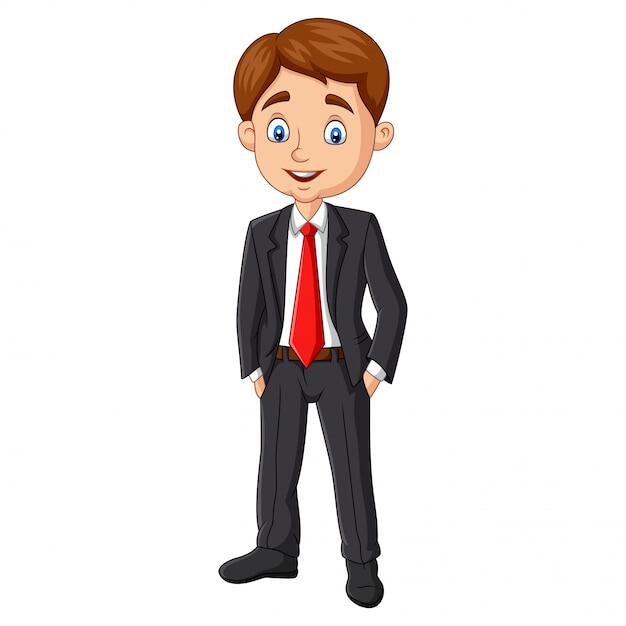 Man In Suit Cartoon Images - Free Download on Freepik