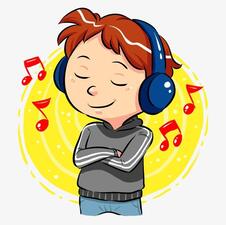 Boy Listening To Music PNG, Clipart, Boy, Boy Clipart, Brown Haired, Brown Haired Boy, Cartoon Free