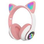 ᐉ Бездротові навушники Cat STN-28 Bluetooth Котячі вушка з мікрофоном
