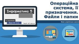 Операційна система та її інтерфейс.