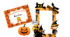 Свято на Halloween ( Геловін, Хеловін, Хелловін). Комплект (матеріал для конкурсів, дипломи, коспект, рамка для фотозони, розтяжка на дошку))