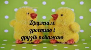 Тематично-проєктна діяльність "Дружнім зростаю і друзів поважаю!"