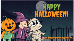 Презентація на тему Хелловін (Halloween) для учнів початкової школи