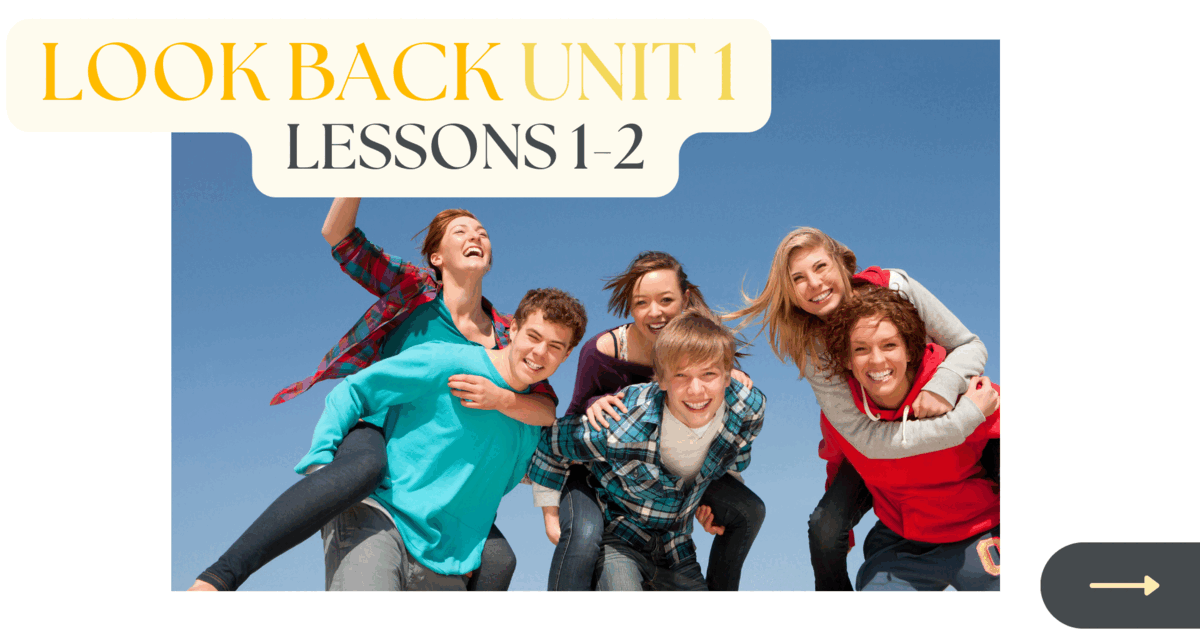 Презентація до уроку "Unit 1. Look Back. Lessons 1-2" (за підручником О