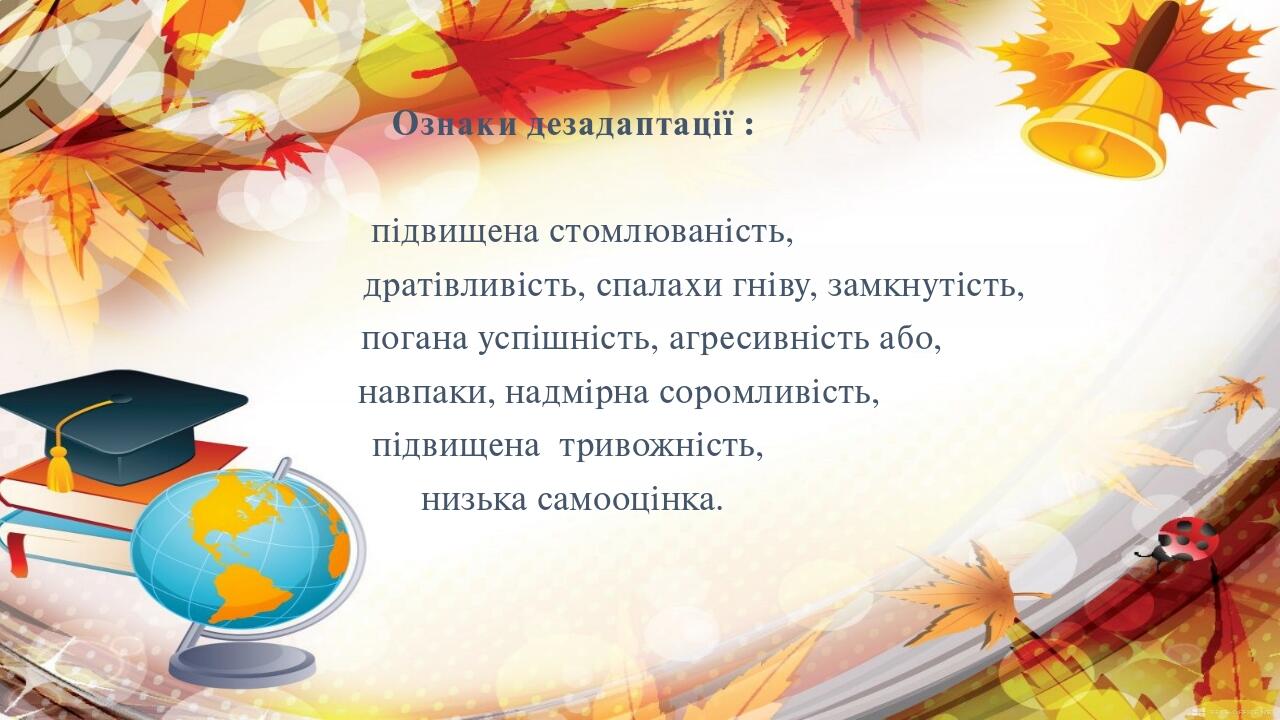 Презентація " Адаптація учнів 1 класу" | . Початкова освіта