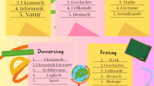 Ілюстративний матеріал - Розклад занять? Який урок у тебе сьогодні?