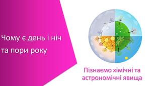 Презентація з уроку Пізнаємо природу для 6 класу на тему «Чому є день і ніч та пори року»