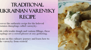 Traditional Ukrainian Varenyky Recipe