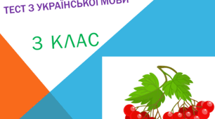  Тест з української мови