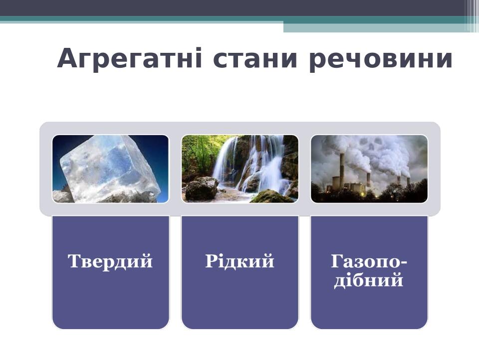 Агрегатні стани речовини
