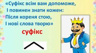 Урок-мандрівка до країни "Суфіксів" презентація