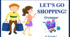 Презентація "Let`s go shopping! Grammar: Present Simple Passive"