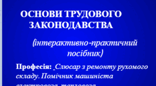 Основи трудового законодавства: інтерактивний практичний посібник