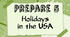 Prepare 5. Culture. Holidays in the USA