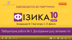 Експериментальна робота № 3 Дослідження руху зв’язаних тіл 