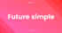 Вправи на використання Future Simple