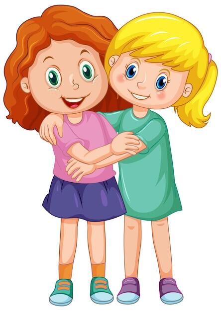 Sister Cartoon Images - Free Download on Freepik