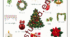 Плакат Christmas Symbols and Decorations