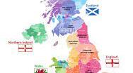 Тренувальні завдання по темі "Administrative regions in the United Kingdom in the UK. Cities and towns"