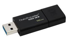 Флешка USB Kingston DataTraveler 100 G3 16GB DT100G3/16GB – купити в інтернет-магазині KTC: ціни, відгуки, характеристики
