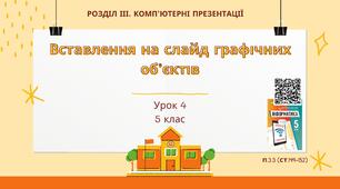 Тема 4 (Розділ 3). Вставлення на слайд графічних об’єктів