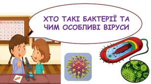 Презентація на тему "ХТО ТАКІ БАКТЕРІЇ ТА ЧИМ ОСОБЛИВІ ВІРУСИ" 5 клас НУШ
