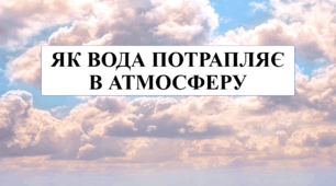 Презентація на тему "Як вода потрапляє в атмосферу" 6 кл НУШ