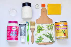 Майстер-клас: декор обробної дошки в техніці декупаж Hand Made - все про рукоділля