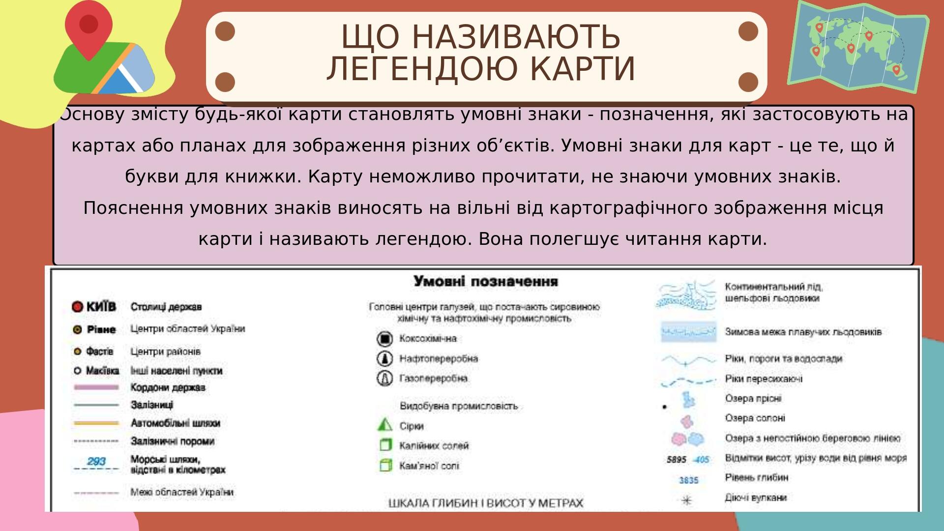 Про що розповідають географічні карти,5 клас,НУШ | Презентація ...