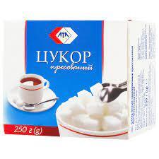 Цукор АТА пресований кубики 250г ❤️ доставка додому від магазина Zakaz.ua
