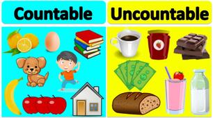 Countable and uncountable nouns 