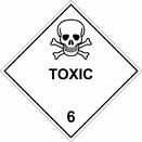 Наклейка попереджувальна на автомобіль "Toxic. Токсичні речовини. Клас 6" (ID#1862437032), цена: 250 ₴, купить на Prom.ua
