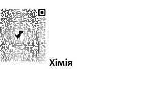 Критерії оцінювання з хімії QR коди