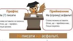 Розпізнаю і правильно пишу слова зі співзвучними префіксами і прийменниками.