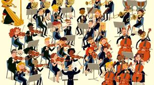 Кросворди на тему  Symphony Orchestra Instruments  Інструменти симфонічного оркестру