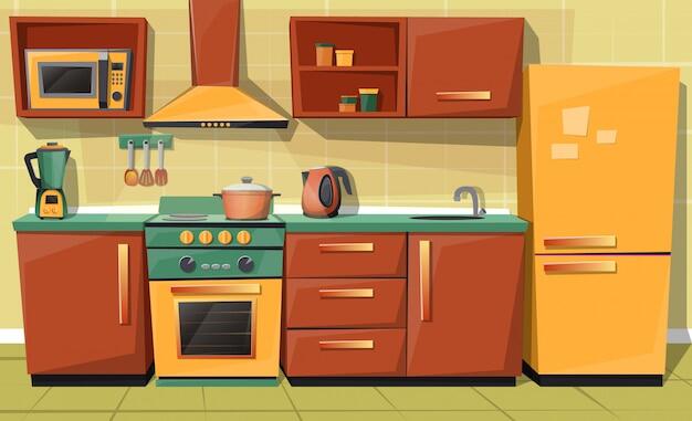 Cartoon Kitchen Images - Free Download on Freepik