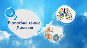 Презентація. "Біологічні явища. Дихання" Інтегрований курс "Пізнаємо природу" 6 клас НУШ